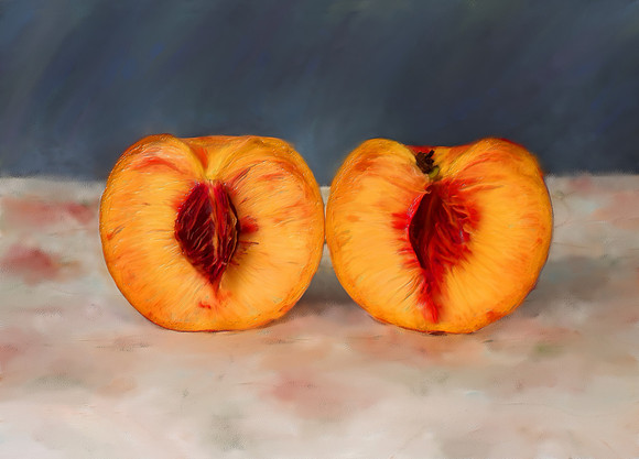 Sliced Peach